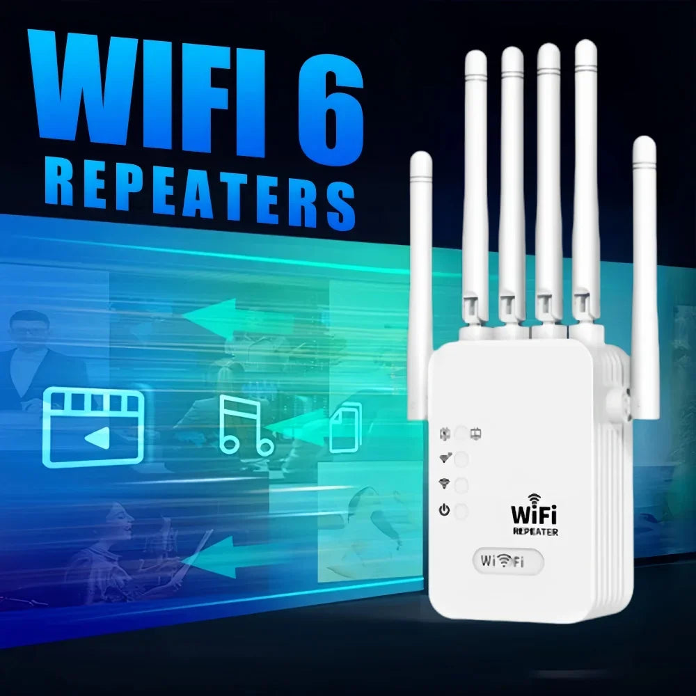 Amplificateur WiFi 1200Mbps: Répéteur sans fil