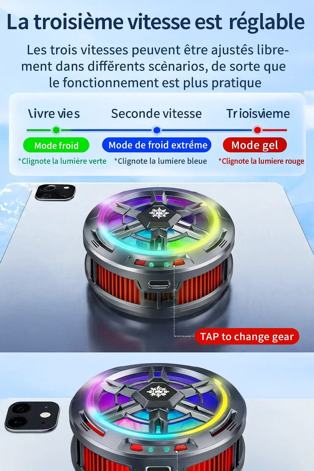 Refroidisseur de téléphone
